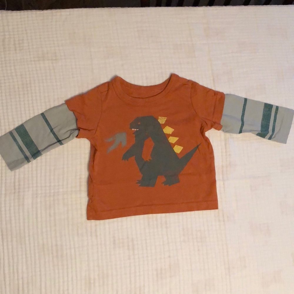 Tea Collection Godzilla Graphic Tee, 3-6m